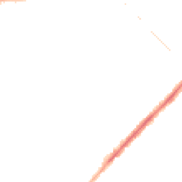 Night-time road noise heatmap for NG5 4JR