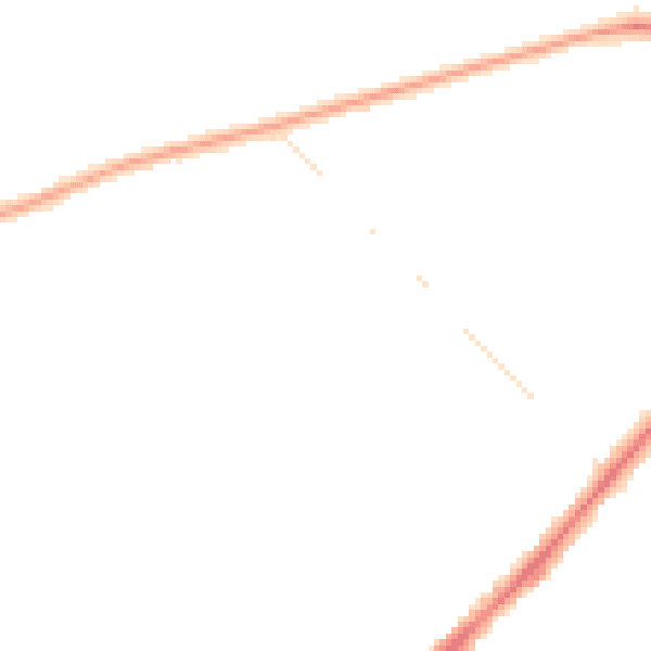 Night-time road noise heatmap for NG5 4PH