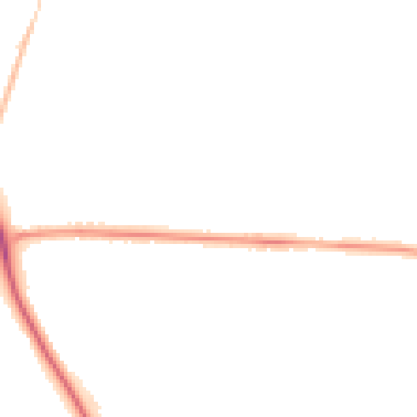 Night-time road noise heatmap for NG5 5DN