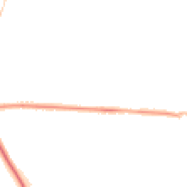 Night-time road noise heatmap for NG5 5DP