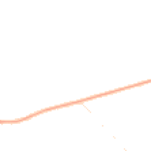 Night-time road noise heatmap for NG5 6PX