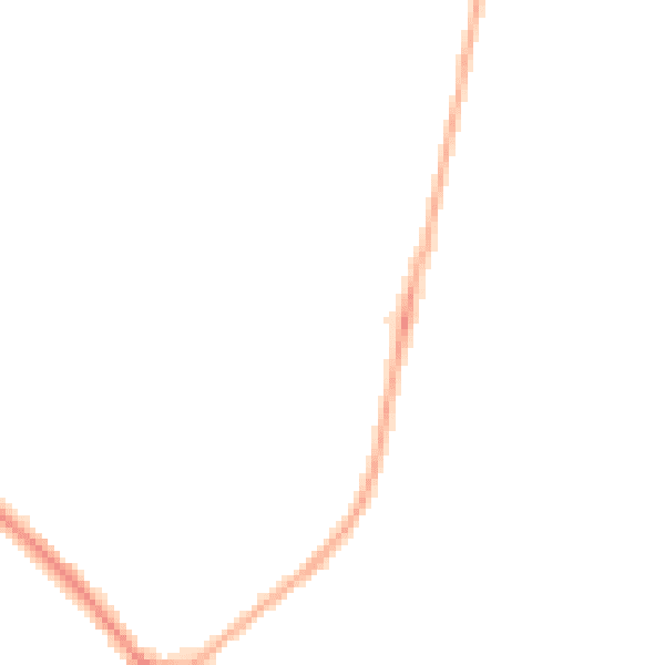 Night-time road noise heatmap for NG5 6QY