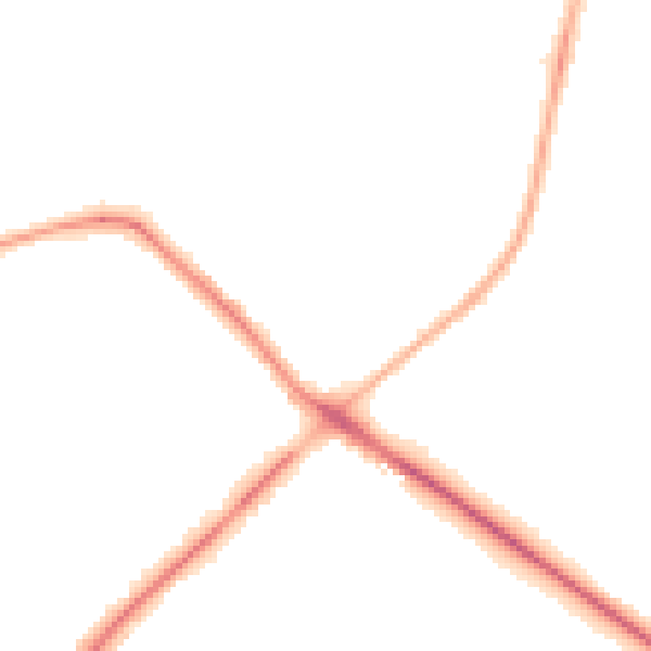 Night-time road noise heatmap for NG5 6RN