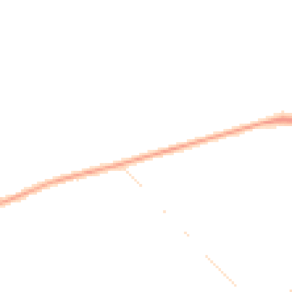 Night-time road noise heatmap for NG5 6SF