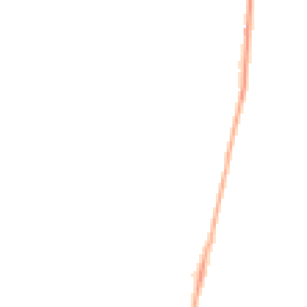 Night-time road noise heatmap for NG5 7NE