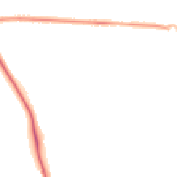 Night-time road noise heatmap for NG5 9BQ