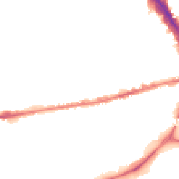Night-time road noise heatmap for NG7 1DJ