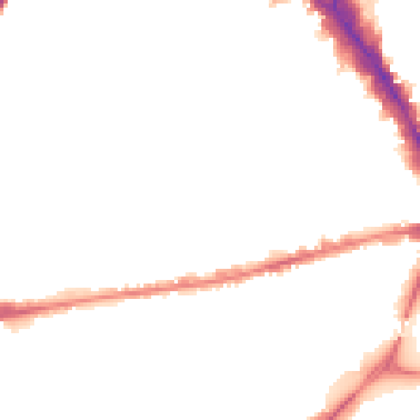 Night-time road noise heatmap for NG7 1DQ