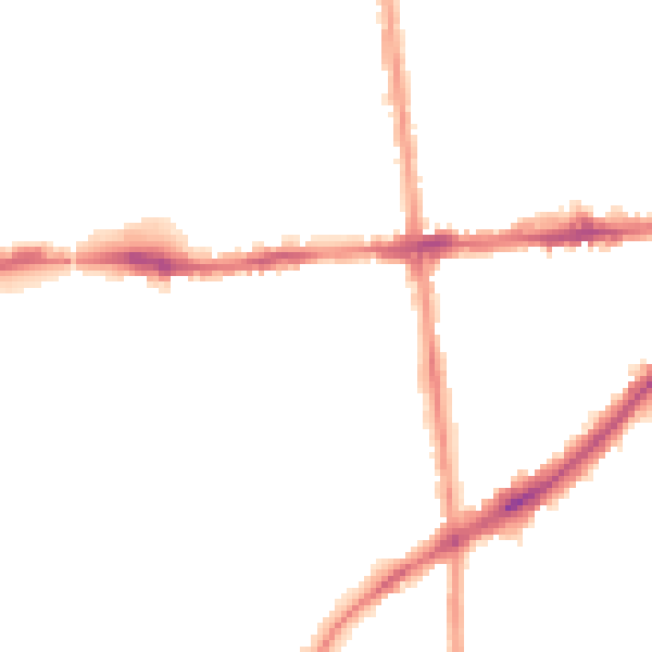 Night-time road noise heatmap for NG7 2AP