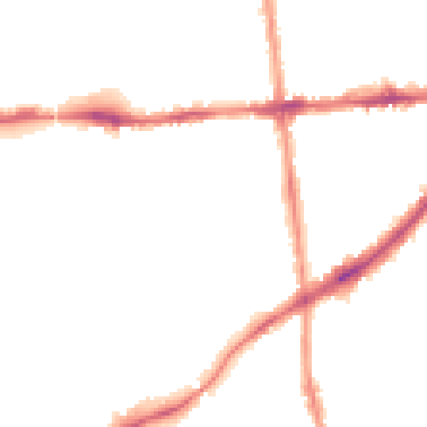 Night-time road noise heatmap for NG7 2EF