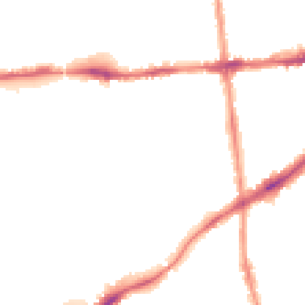 Night-time road noise heatmap for NG7 2EH