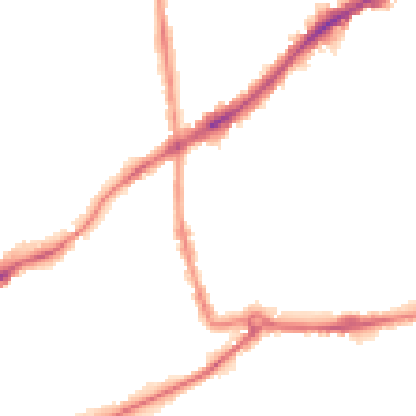 Night-time road noise heatmap for NG7 2EQ