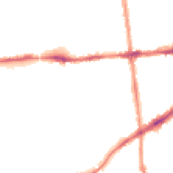 Night-time road noise heatmap for NG7 2FA