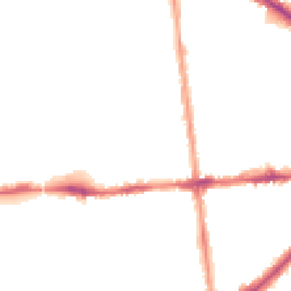 Night-time road noise heatmap for NG7 3EZ