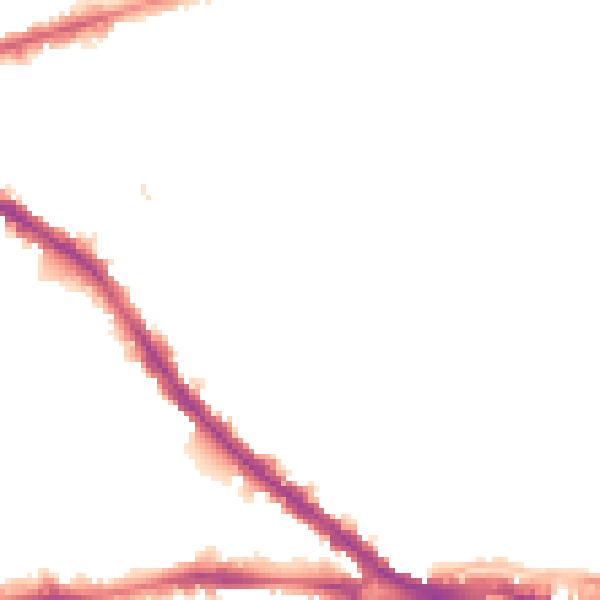 Night-time road noise heatmap for NG7 4FZ