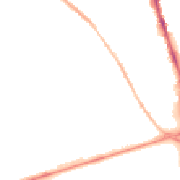 Night-time road noise heatmap for NG7 6LT