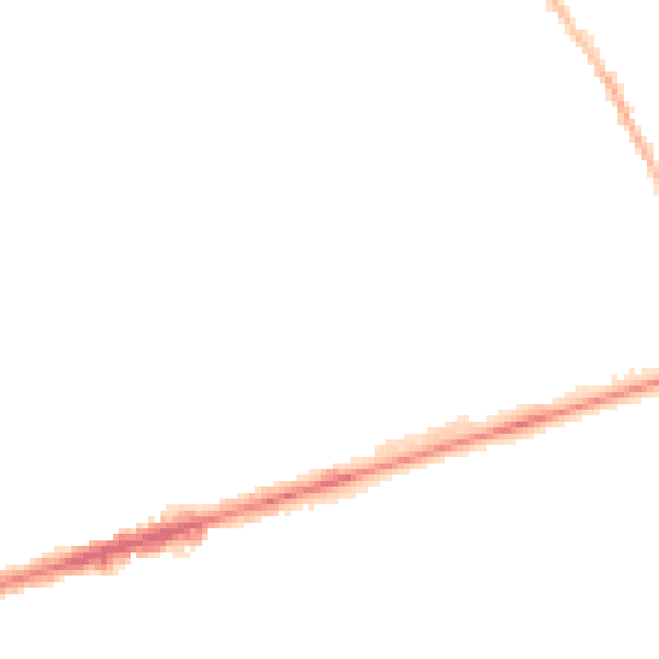 Night-time road noise heatmap for NG7 6PG
