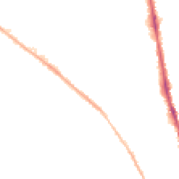 Night-time road noise heatmap for NG7 7AG