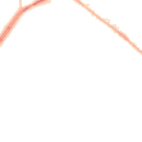 Night-time road noise heatmap for NG7 7DZ