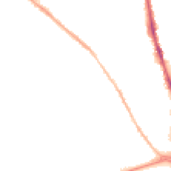 Night-time road noise heatmap for NG7 7LX