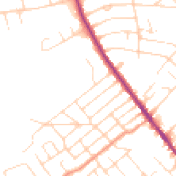 Daytime road noise heatmap for NG9 1AS