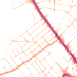 Daytime road noise heatmap for NG9 1AX