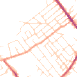 Daytime road noise heatmap for NG9 1DJ