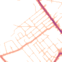 Daytime road noise heatmap for NG9 1DQ