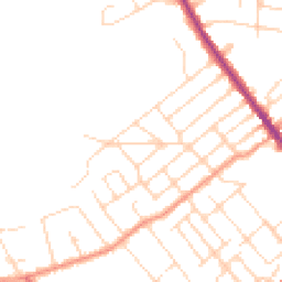 Daytime road noise heatmap for NG9 1DW