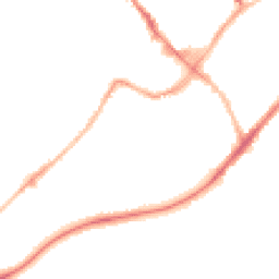 Night-time road noise heatmap for NG9 1GE