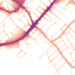Daytime road noise heatmap for NG9 1JJ