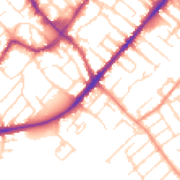 Daytime road noise heatmap for NG9 1JZ