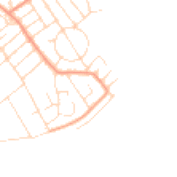 Daytime road noise heatmap for NG9 1NF