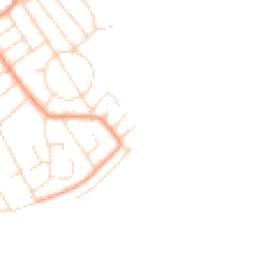 Daytime road noise heatmap for NG9 1NL