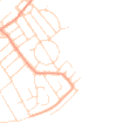 Daytime road noise heatmap for NG9 1NQ