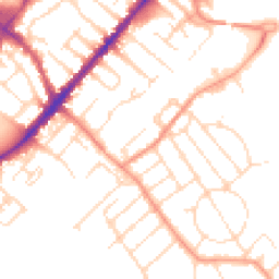 Daytime road noise heatmap for NG9 1QP