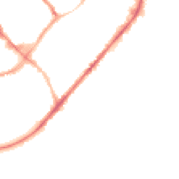 Night-time road noise heatmap for NG9 2BS