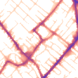 Daytime road noise heatmap for NG9 2LQ