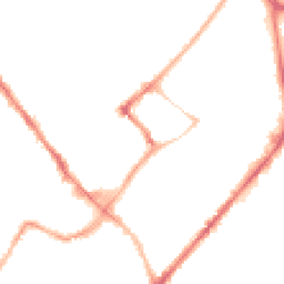 Night-time road noise heatmap for NG9 2LQ