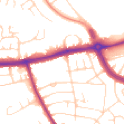Daytime road noise heatmap for NG9 2QE