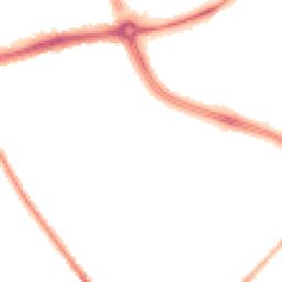 Night-time road noise heatmap for NG9 2RG