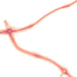 Night-time road noise heatmap for NG9 2SU