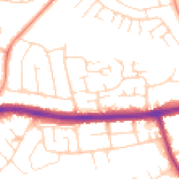 Daytime road noise heatmap for NG9 3BW