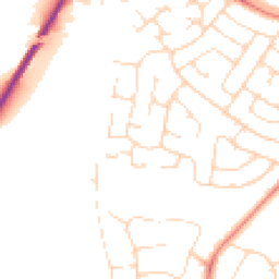 Daytime road noise heatmap for NG9 3FB