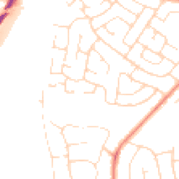 Daytime road noise heatmap for NG9 3GB