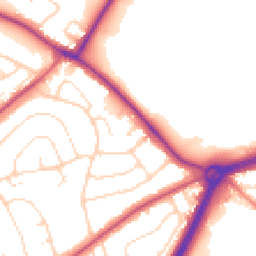 Daytime road noise heatmap for NG9 3JQ