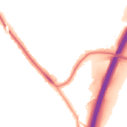 Night-time road noise heatmap for NG9 3PE