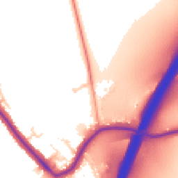 Daytime road noise heatmap for NG9 3PG