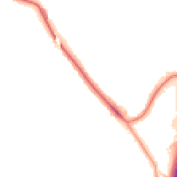 Night-time road noise heatmap for NG9 3PY