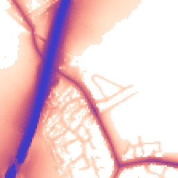 Daytime road noise heatmap for NG9 3QE